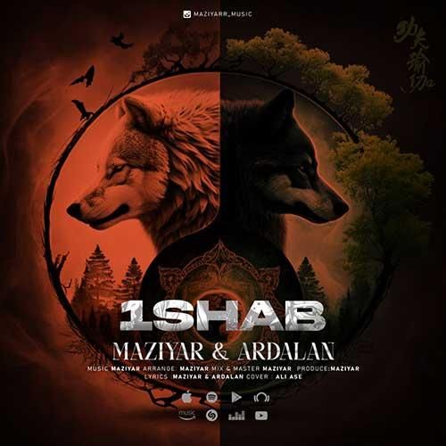 مازیار و اردلان یک شب