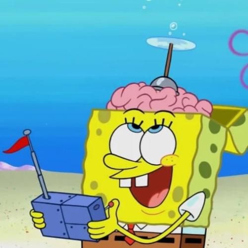 عوضیه مو چتری تو نخوای مه چترتم با صدای باب اسفنجی